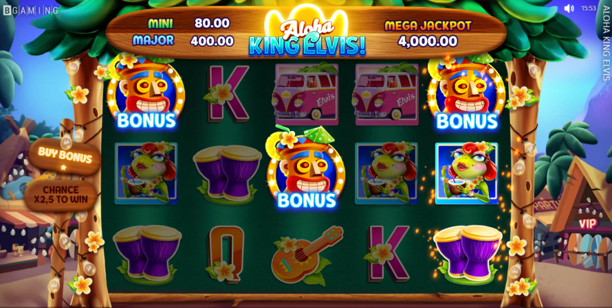 Aloha King Elvis online slot