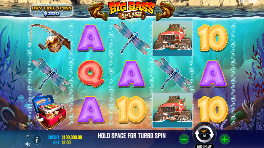 Big Bass Splash online slot