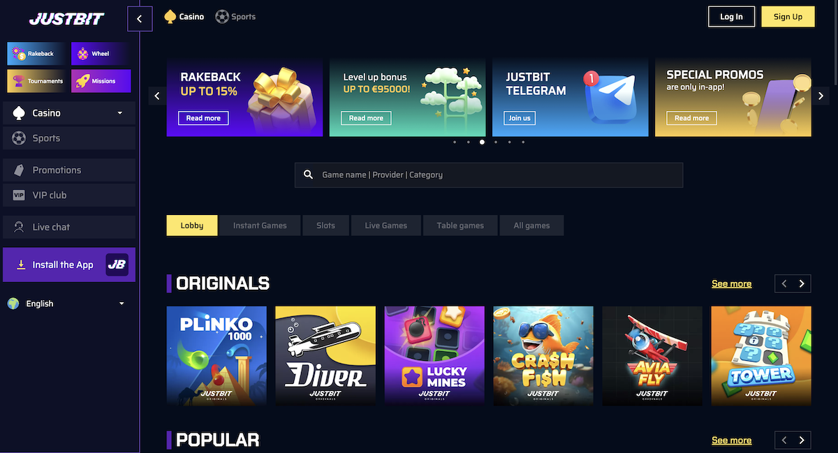 justbit casino
