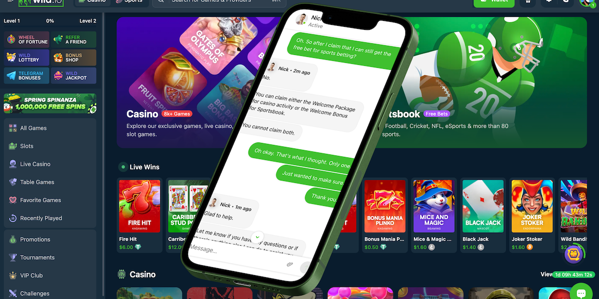 live chat support