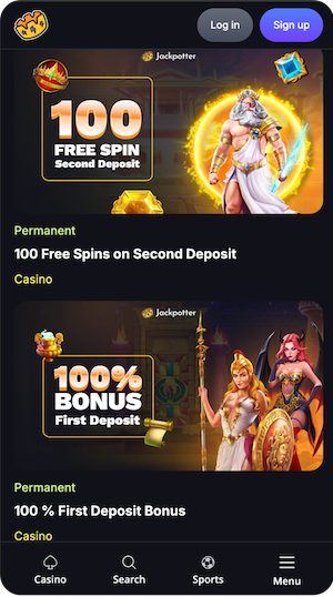 casino deposit bonuses and 100 free spins