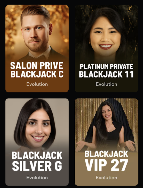 live dealer games from evolution