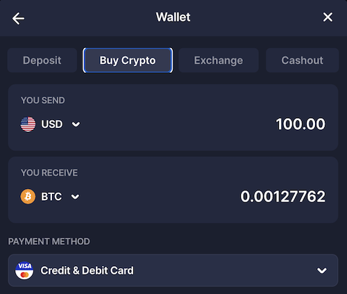 purchase bitcoin directly on-site
