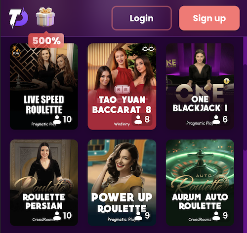 live casino games